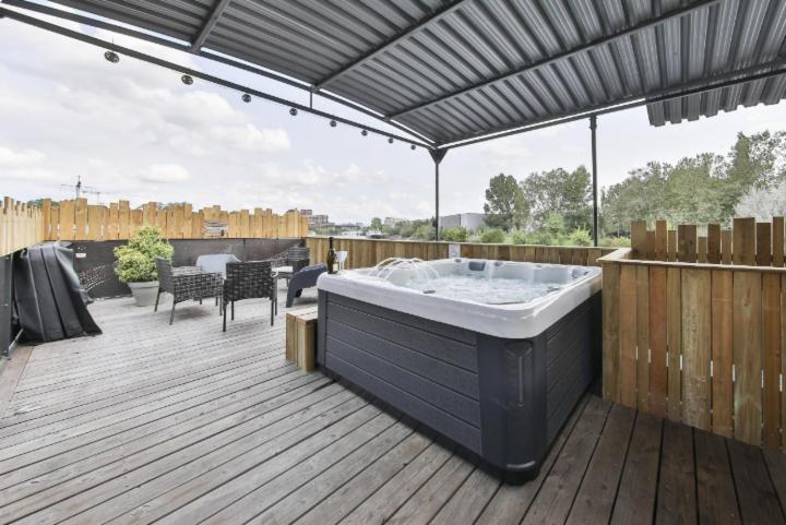 La Peniche De Fabrice Avec Jacuzzi Privatif Daire Strazburg Dış mekan fotoğraf